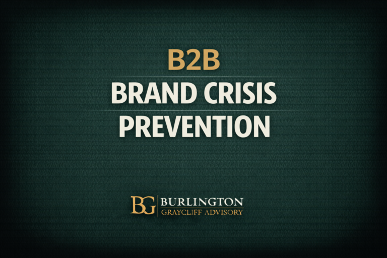 B2B Brand Crisis Prevention
