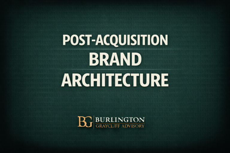 Post-Acquisition Brand Architecture