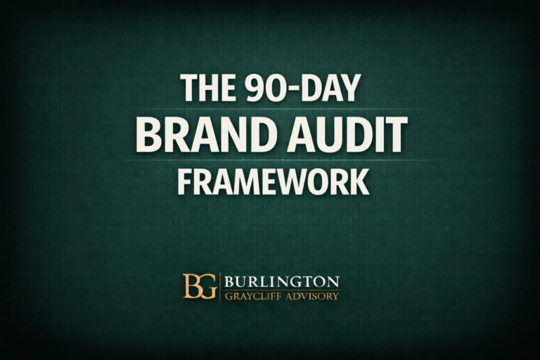 The 90-Day Brand Audit Framework