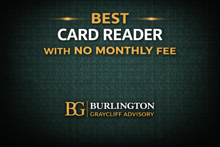 best card reader with no monthly fee